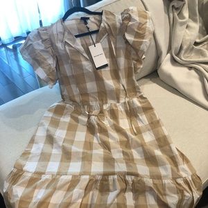 Who What Wear Hampton Plaid Dress